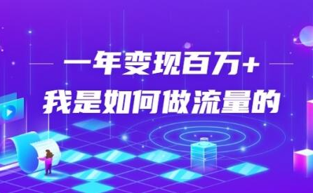 不会引流？强子：一年变现百万+，我是如何做流量的？【视频详解】