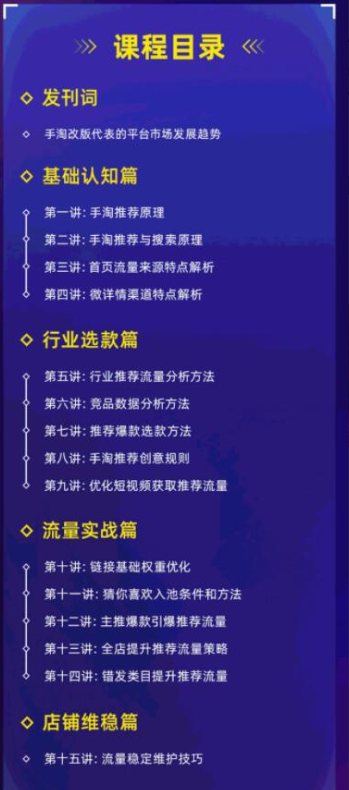 2021打爆手淘推荐流量新玩法：洞悉平台改版背后逻辑，快速拉升店铺首页流量