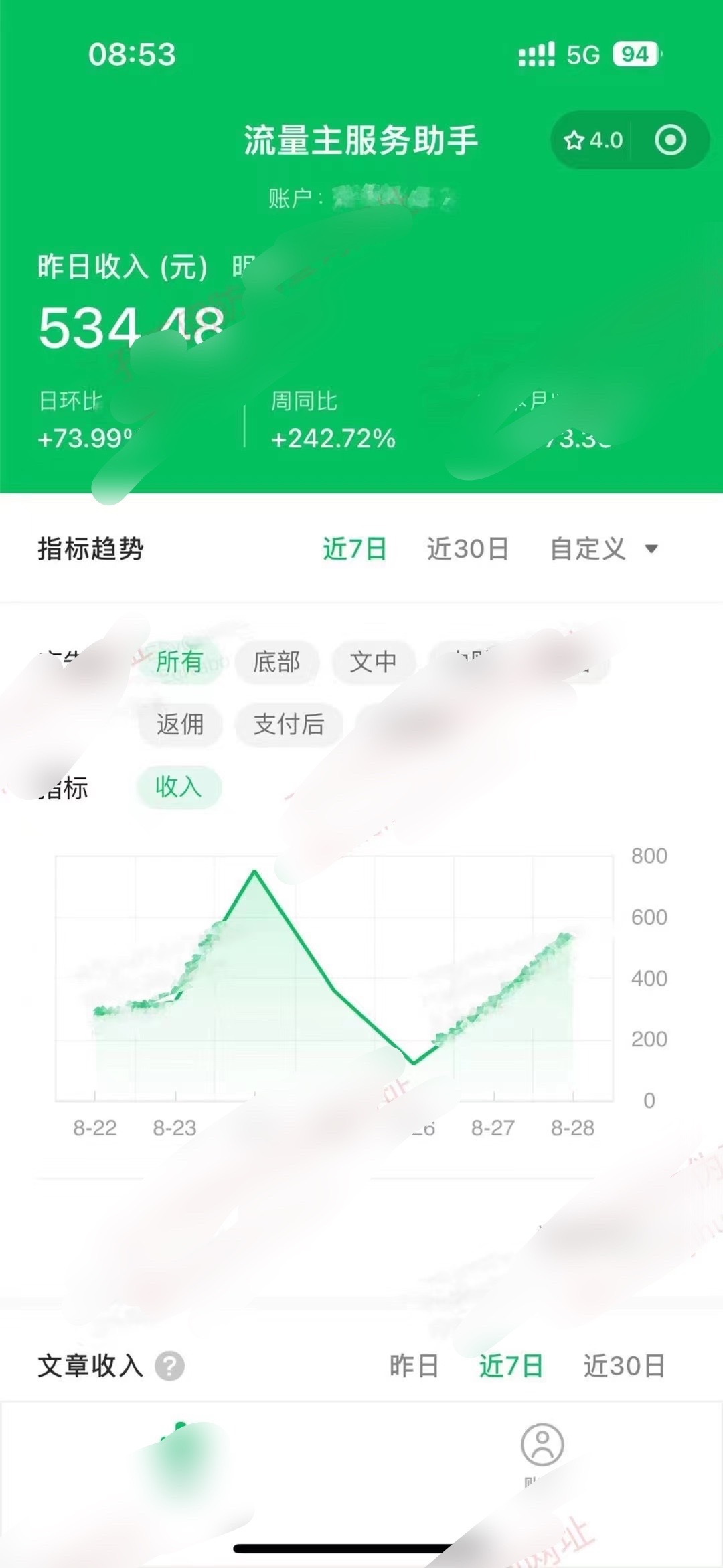 下班2小时可做，30秒1条内容，1万阅读100元收益？可批量放大！